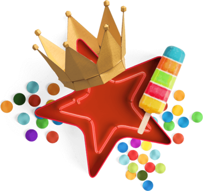 звездный король с мороженым